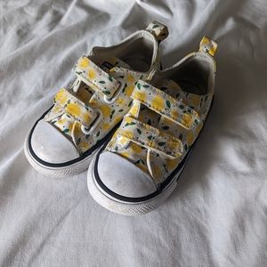 Converse Lemon Toddler Shoes- 7T